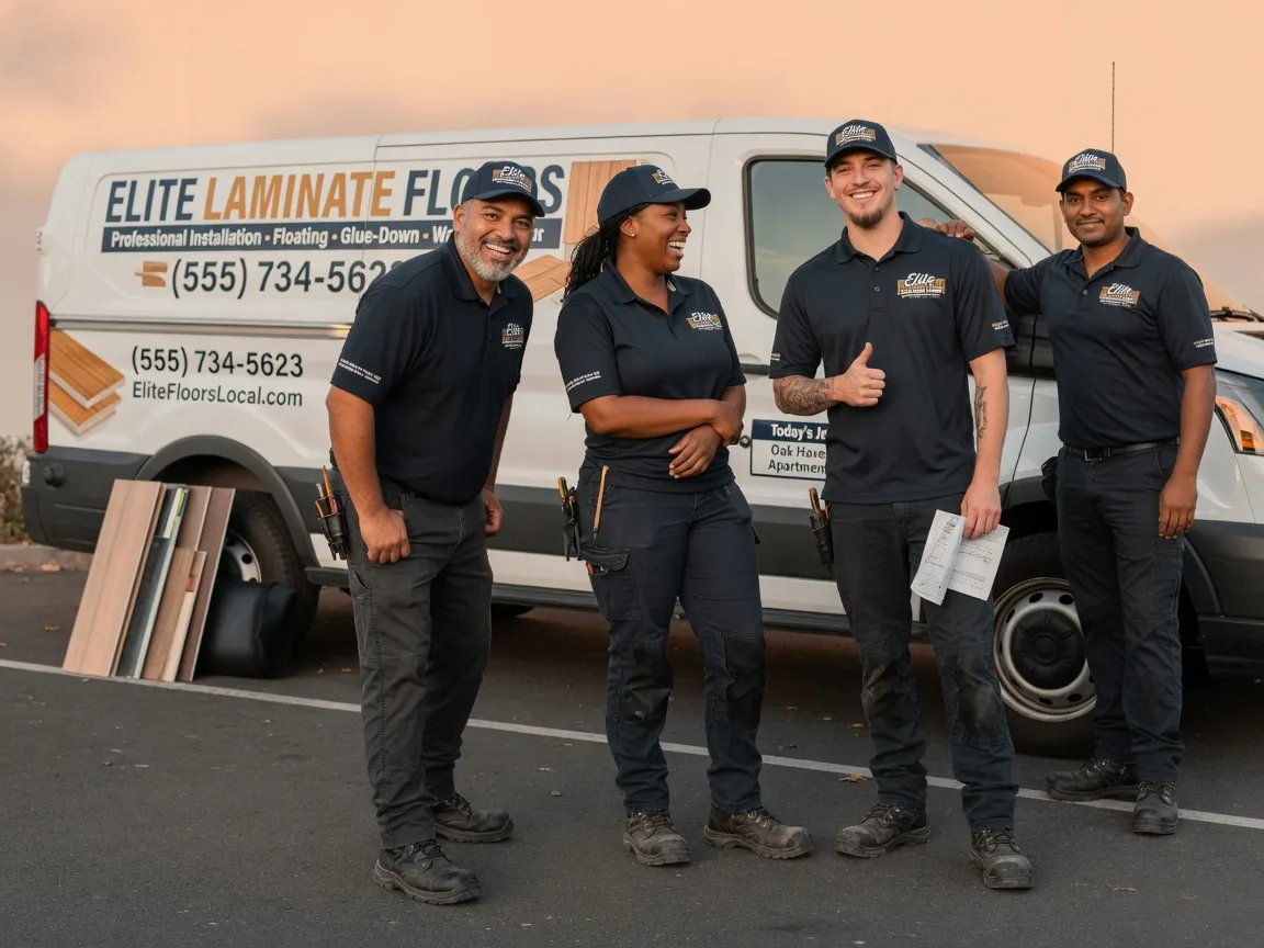 Laminate flooring installation company in Reesville, OH